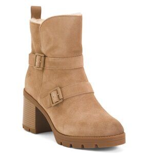 NATURALIZER PREMIUM Brown Suede Verney Booties